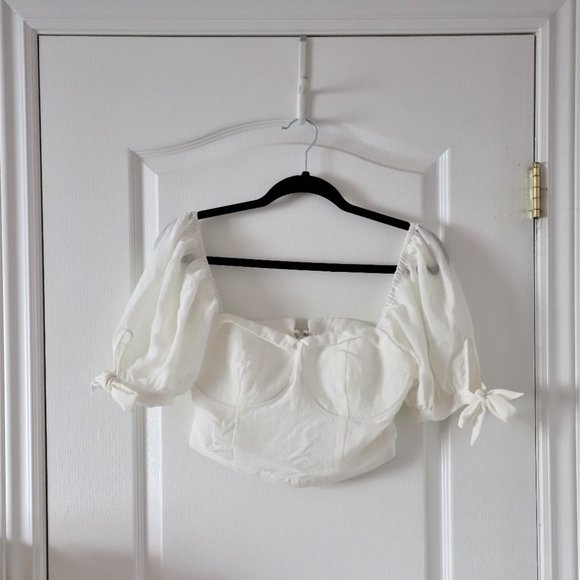 Off-white crop top from Boutique 1861 - Picture 5 of 5